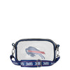 Buffalo Bills NFL Team Stripe Clear Crossbody Bag