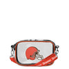 Cleveland Browns NFL Team Stripe Clear Crossbody Bag