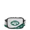 New York Jets NFL Team Stripe Clear Crossbody Bag