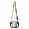 New Orleans Saints NFL Team Stripe Clear Crossbody Bag