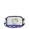 Los Angeles Rams NFL Team Stripe Clear Crossbody Bag