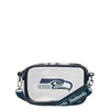 Seattle Seahawks NFL Team Stripe Clear Crossbody Bag