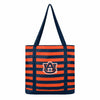 Auburn Tigers NCAA Team Stripe Canvas Tote Bag