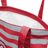 Ohio State Buckeyes NCAA Team Stripe Canvas Tote Bag