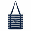Penn State Nittany Lions NCAA Team Stripe Canvas Tote Bag