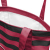Arizona Cardinals NFL Team Stripe Canvas Tote Bag