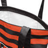 Cincinnati Bengals NFL Team Stripe Canvas Tote Bag