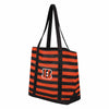 Cincinnati Bengals NFL Team Stripe Canvas Tote Bag