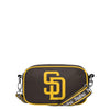 San Diego Padres MLB Team Logo Crossbody Bag (PREORDER - SHIPS MID JULY)
