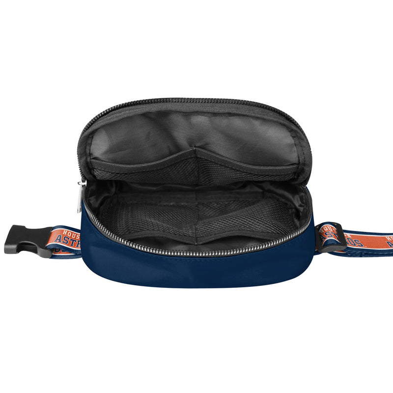 Houston Astros MLB Team Wordmark Crossbody Belt Bag (PREORDER - SHIPS