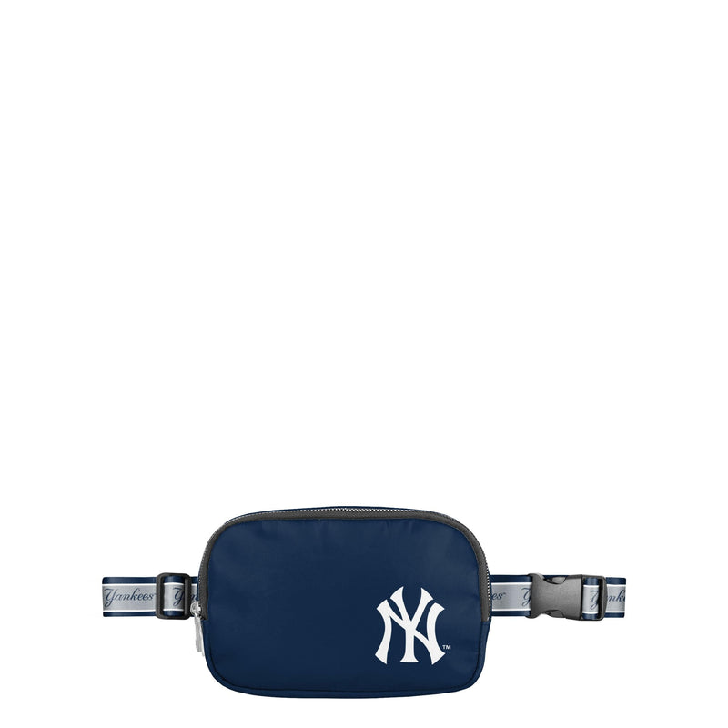 New York Yankees MLB Team Wordmark Crossbody Belt Bag
