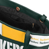 Green Bay Packers NFL Printed Collage Tote
