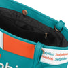 Miami Dolphins NFL Printed Collage Tote