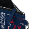 New England Patriots NFL Spirited Style Printed Collection Repeat Logo Wristlet