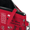 Tampa Bay Buccaneers NFL Spirited Style Printed Collection Repeat Logo Wristlet