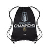 Vegas Golden Knights NHL 2023 Stanley Cup Champions Logo Drawstring Backpack