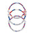 Texas Rangers MLB 2023 World Series Champions 3 Pack Friendship Bracelet