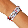Los Angeles Angels MLB Shohei Ohtani & Mike Trout 3 Pack Player Friendship Bracelet