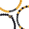 Indiana Pacers NBA 3 Pack Beaded Friendship Bracelet