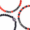 Auburn Tigers NCAA 3 Pack Beaded Friendship Bracelet