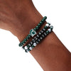Michigan State Spartans NCAA 3 Pack Beaded Friendship Bracelet