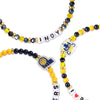 Indiana Pacers NBA 3 Pack Friendship Bracelet