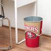 San Francisco 49ers NFL Team Stripe Waste Basket
