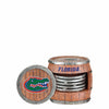 Florida Gators NCAA 5 Pack Barrel Coaster Set