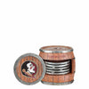 Florida State Seminoles NCAA 5 Pack Barrel Coaster Set