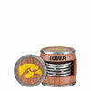 Iowa Hawkeyes NCAA 5 Pack Barrel Coaster Set