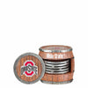 Ohio State Buckeyes NCAA 5 Pack Barrel Coaster Set