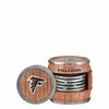 Atlanta Falcons NFL 5 Pack Barrel Coaster Set