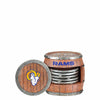 Los Angeles Rams NFL 5 Pack Barrel Coaster Set