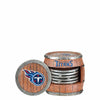 Tennessee Titans NFL 5 Pack Barrel Coaster Set