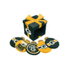 Green Bay Packers NFL Holiday 5 Pack Coaster Set