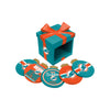 Miami Dolphins NFL Holiday 5 Pack Coaster Set