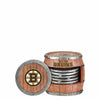 Boston Bruins NHL 5 Pack Barrel Coaster Set