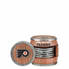 Philadelphia Flyers NHL 5 Pack Barrel Coaster Set