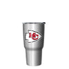 Kansas City Chiefs NFL Super Bowl LVIII Silver 27 oz Stainless Steel Tumbler