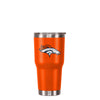 Denver Broncos NFL Orange Team Logo 30 oz Tumbler