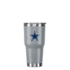Dallas Cowboys NFL Gray Team Logo 30 oz Tumbler