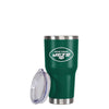 New York Jets NFL Green Team Logo 30 oz Tumbler