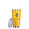Minnesota Vikings NFL Yellow Team Logo 30 oz Tumbler