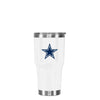 Dallas Cowboys NFL White Team Logo 30 oz Tumbler