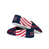 Boston Red Sox MLB Womens Stripe Canvas Shoes