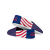 Chicago Cubs MLB Womens Stripe Canvas Shoes