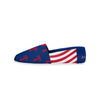 Texas Rangers MLB Womens Stripe Canvas Shoes