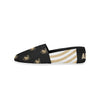 Army Black Knights NCAA Womens Stripe Canvas Shoes
