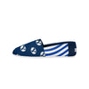 BYU Cougars NCAA Womens Stripe Canvas Shoes
