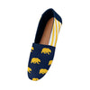 California Golden Bears NCAA Womens Stripe Canvas Shoes
